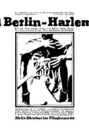 Постер к фильму 1 Берлин—Гарлем (1974)