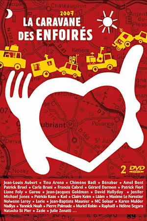 Постер к фильму La caravane des Enfoirés (2007)