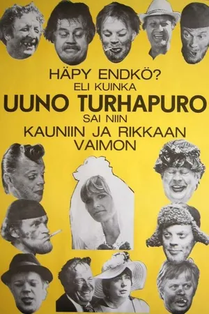 Постер к фильму Häpy endkö? Eli kuinka Uuno Turhapuro sai niin kauniin ja rikkaan vaimon (1977)