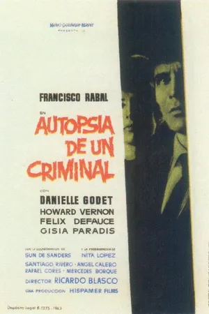 Постер к фильму Autopsia de un criminal (1963)