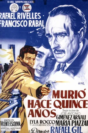 Постер к фильму Murió hace quince años (1954)