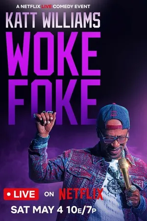 Постер к фильму Katt Williams: Woke Foke (2024)