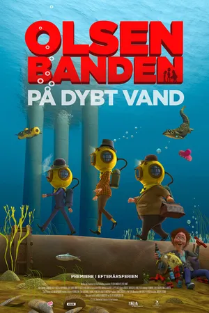 Постер к мультфильму Банда Ольсена в большой беде (2013)