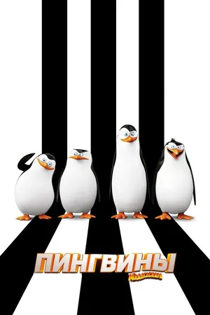 Постер к мультфильму Пингвины Мадагаскара (2014)