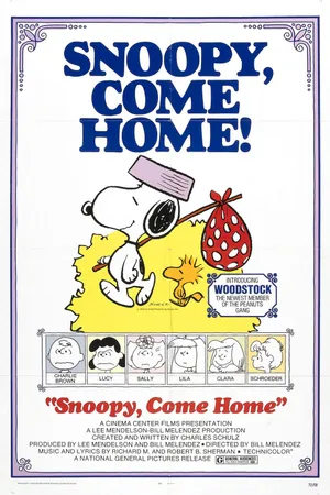 Постер к мультфильму Снупи, возвращайся! (1972)