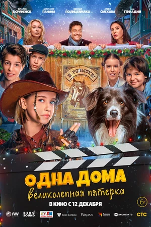 Постер к фильму Одна дома: Великолепная пятерка (2024)