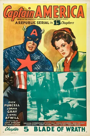 Постер к сериалу Капитан Америка (1944)