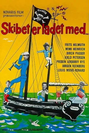 Постер к фильму Skibet er ladet med (1960)