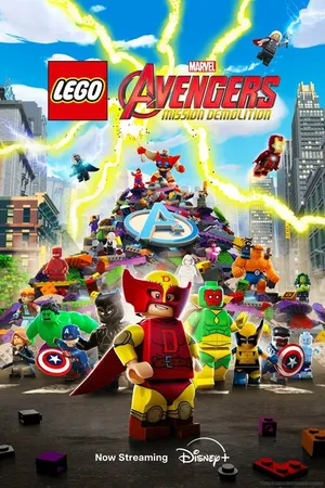 Постер к мультфильму LEGO Marvel Мстители: Разрушительная миссия (2024)
