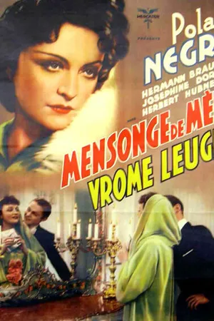 Постер к фильму Die fromme Lüge (1938)