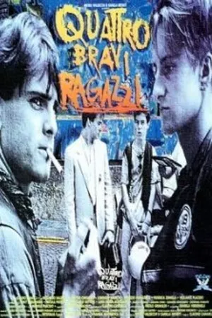 Постер к фильму Четыре храбреца (1993)