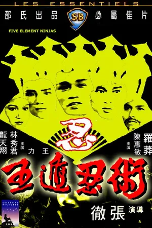 Постер к фильму Ниндзя пяти стихий (1982)