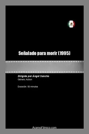 Постер к фильму Señalado para morir (1995)
