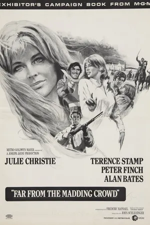 Постер к фильму Вдали от безумной толпы (1967)