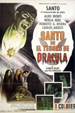 Постер к фильму Санто и сокровища Дракулы (1969)