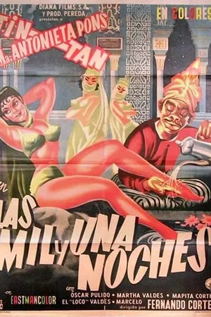 Постер к фильму Тысяча и одна ночь (1958)