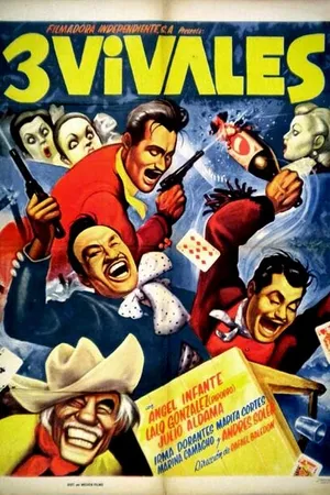 Постер к фильму Los tres vivales (1958)