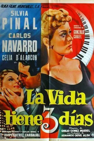 Постер к фильму La vida tiene tres días (1955)