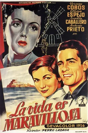 Постер к фильму Жизнь прекрасна (1956)