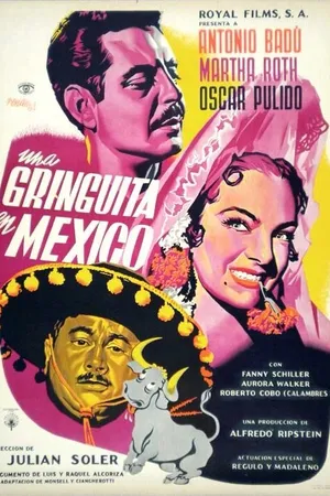 Постер к фильму Una gringuita en México (1951)