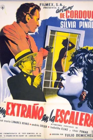 Постер к фильму Незнакомец на лестнице (1955)