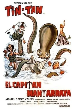 Постер к фильму El capitán Mantarraya (1970)