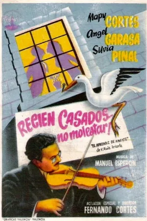 Постер к фильму Recién casados... no molestar (1951)
