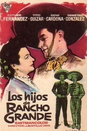 Постер к фильму Los hijos de Rancho Grande (1956)