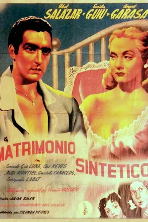 Постер к фильму Matrimonio sintético (1948)