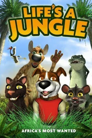Постер к мультфильму Жизнь в джунглях: Разыскиваются в Африке (2012)
