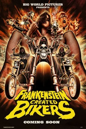 Постер к фильму Франкенштейн, создавший байкеров (2016)