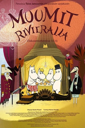 Постер к мультфильму Муми-тролли на Ривьере (2014)
