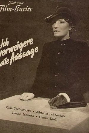 Постер к фильму Я отказываюсь от показаний (1939)
