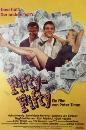 Постер к фильму Фифти-фифти (1988)