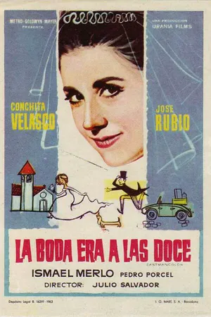 Постер к фильму La boda era a las doce (1964)