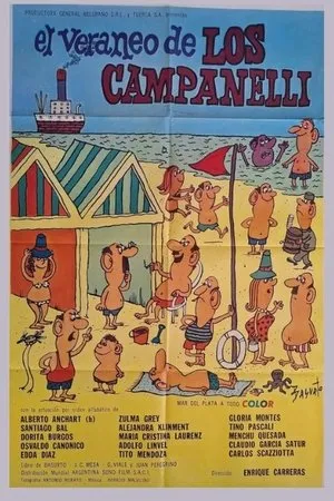 Постер к фильму El veraneo de los Campanelli (1971)