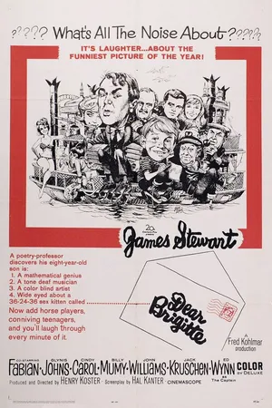 Постер к фильму Дорогая Брижит (1965)
