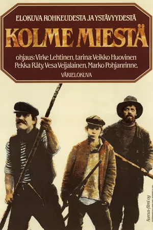 Постер к фильму Kolme miestä (1984)
