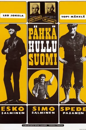 Постер к фильму Сумасшедшая Финляндия (1967)