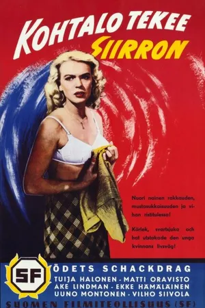 Постер к фильму Kohtalo tekee siirron (1959)