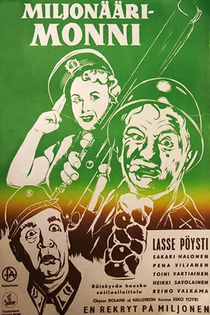 Постер к фильму Miljonäärimonni (1953)