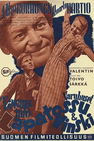 Постер к фильму Tavaratalo Lapatossu & Vinski (1940)