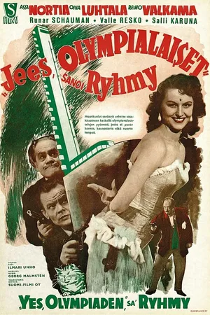 Постер к фильму «Jees, olympialaiset», sanoi Ryhmy (1952)