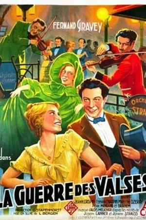 Постер к фильму Война вальсов (1933)