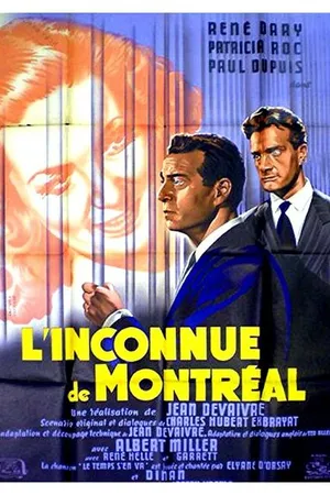 Постер к фильму L'inconnue de Montréal (1950)