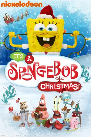 Постер к мультфильму Рождество Губки Боба! (2012)