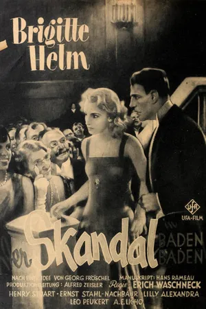 Постер к фильму Скандал в Баден-Бадене (1929)