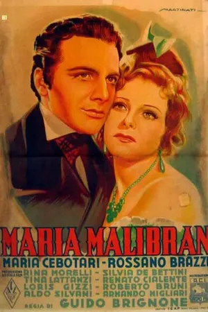 Постер к фильму Мария Малибран (1943)