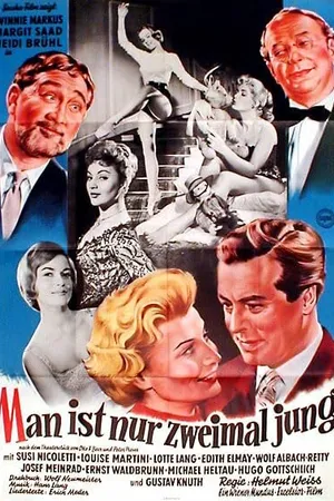 Постер к фильму Man ist nur zweimal jung (1958)