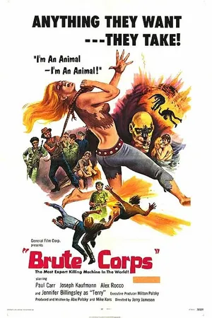 Постер к фильму Жестокие береты (1971)
